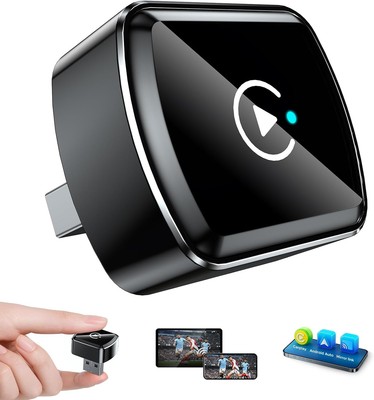 Wireless CarPlay Adapter 4in1 AirPlay MirrorLink Navi Musik Auto iOS Android