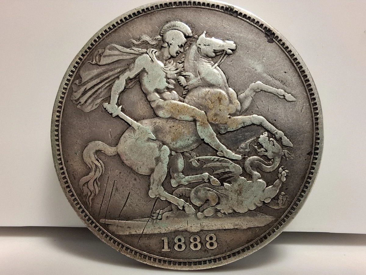1888 (8/7 バラエティ) イギリス １シリング銀貨 ビクトリア 1888 (8/7 バラエティ) イギリス 1シリング銀貨 ビクトリア 1888