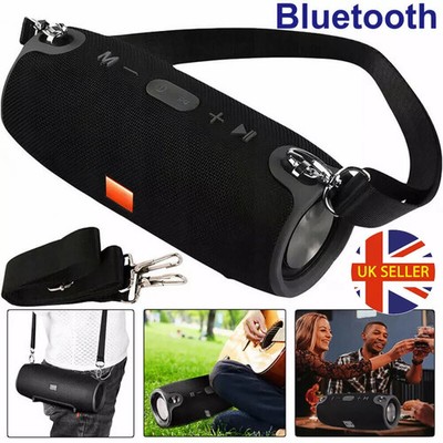 40 W tragbarer drahtloser Bluetooth Lautsprecher wasserdicht Stereo Bass laut USB FM UK