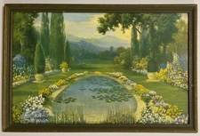 Vintage R. Atkinson Fox Framed Print “Nature’s Treasures” 23.5” x 15.5”