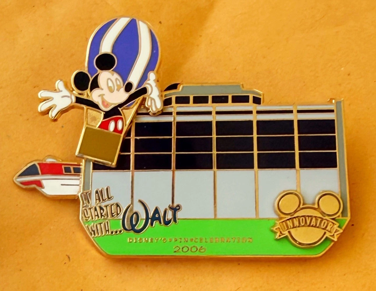 Disney Pin It All Started With Walt Contemporary Mickey Mouse LE 450 Slider