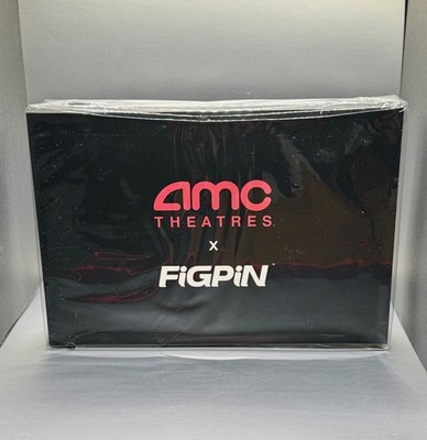 FiGPiN  AMC Theatres Exclusive ''Clip''  3pc Enamel Pin Box Set