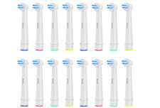 Image of 16pcs Interspace Toothbrush Heads, Compatible with Braun Oral B Electric Toothb