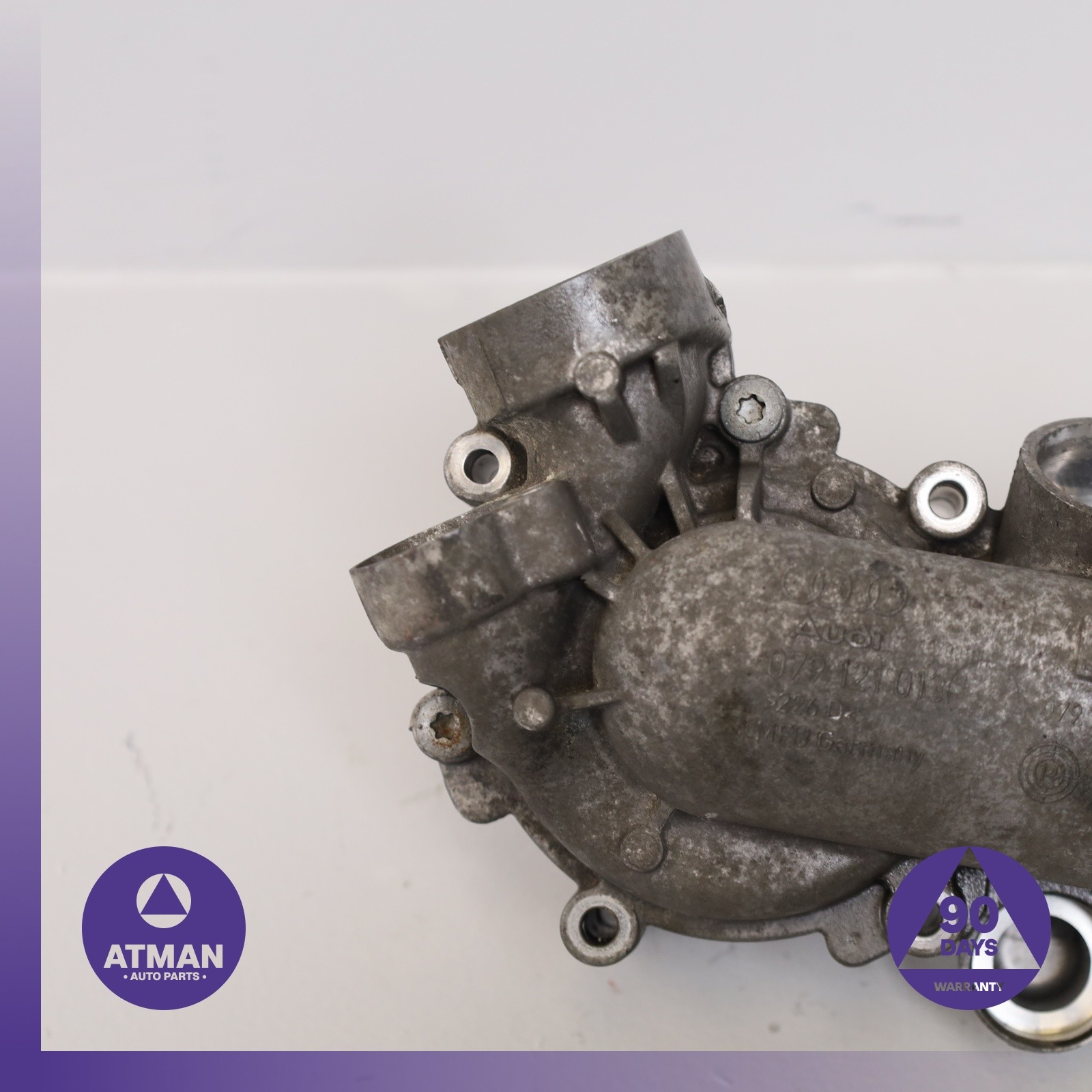 13-18 Audi D4 A8 / Continental GT 4.0L V8 Water Thermostat Housing OEM