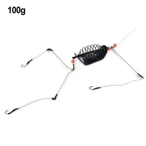 Leurre efficace pour poisson carpe pêche appât cage groupe ligne leurre coulan - Photo 12/24
