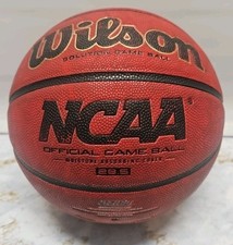 Wilson NCAA Official Indoor Solution Game Ball Basketball, 28.5 Used