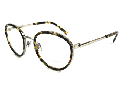 Tom Davies Eyeglasses Frames TD741 Col. 1236 Tortoise Shiny Silver 47-19-140