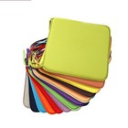 Solid Colors Square 16" Chair Cover Seat Thin Sponge Cushions Pads with Ties