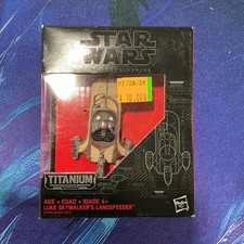Hasbro Star Wars Black Series Titanium  09 Luke Skywalker's Landspeeder