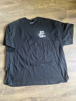 Hard Times In Los Angeles T-shirt Men s 4XL Black Short Sleeve E027