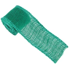 2 M Colored Burlap Ribbon for Crafts Fabric Garland Decor Natural