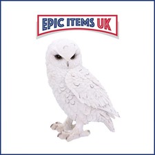 Nemesis Now Snowy Watch Large White Owl Ornament 20cm - IN STOCK
