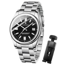 AKNIGHT Watches for Men Classic Formal Watch Chronograph Premium Men's Wristwatc