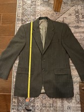 Lauren Ralph Lauren Men's 42R Silk-Wool Herringbone Blazer Sport Coat