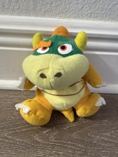 Vintage 1997 BD A Nintendo 64 Bowser 6" Beanie Mario Nintendo Plush BD A RARE