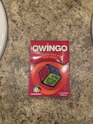 Qwingo Rank & Roll Family Dice Game by Gamewright 2-5 Players Ages 8+ NEW SEALED