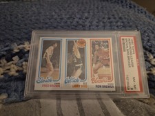 1980-81 Topps - Larry Bird, Fred Brown, Ron Brewer #198-31-228 (RC)