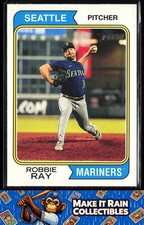 Robbie Ray 2023 Topps Heritage #58 Seattle Mariners Baseball