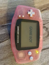 Nintendo Game Boy Advance 32MB Handheld - Fuchsia Pink. games sold sep see desc
