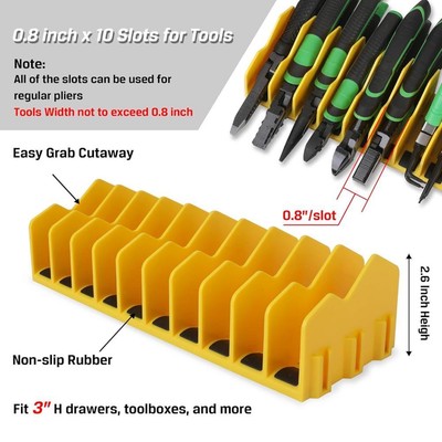MLTOOLS | Plier Rack | Pliers Cutters Organizer | Plier Pro P8248 |