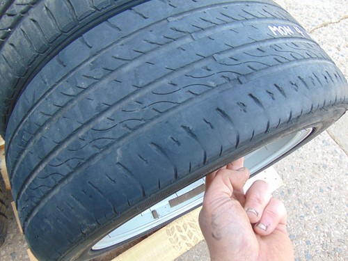 Ford Mondeo Alloy wheels tyres 06-14 5x108 235/45/17 5 spoke 7.5Jx17 7S7J1007AA - Picture 24 of 24