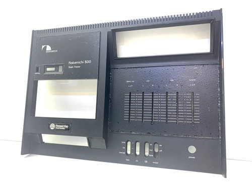 NAKAMICHI 500 Cassette Deck Original Front Cover For Parts Vintage Good Look - Picture 4 of 10