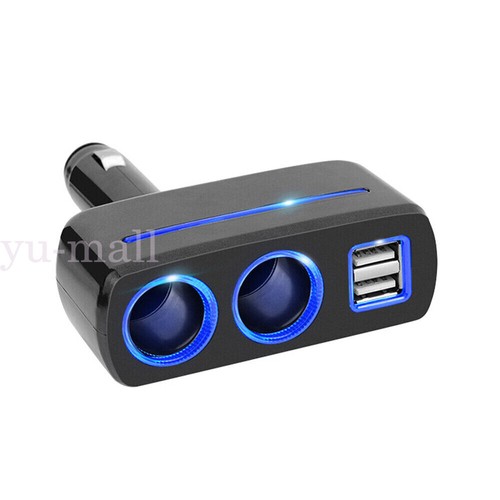 1x Car Charger Cigarette Lighter Double Power Adapter Socket Splitter Dual USB - Picture 15 of 15