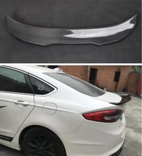 Refit Carbon Fiber Rear Trunk Lid Spoiler For Ford Fusion Mondeo 2013-2020 19 P