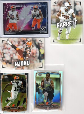 2023-24 J (5) Karten Lot Cleveland Browns NFL Deshaun Watson / Nick Chubb