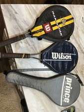 One Prince Tennis racket And Two Wilson  s.