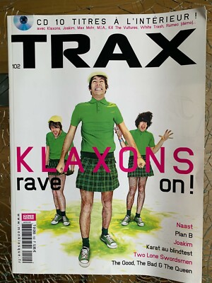 TRAX N° 102 FRANZÖSISCHES ELEKTRONISCHES MAGAZIN - HUPEN_KARAT_JOAKIM_PLAN B + CD