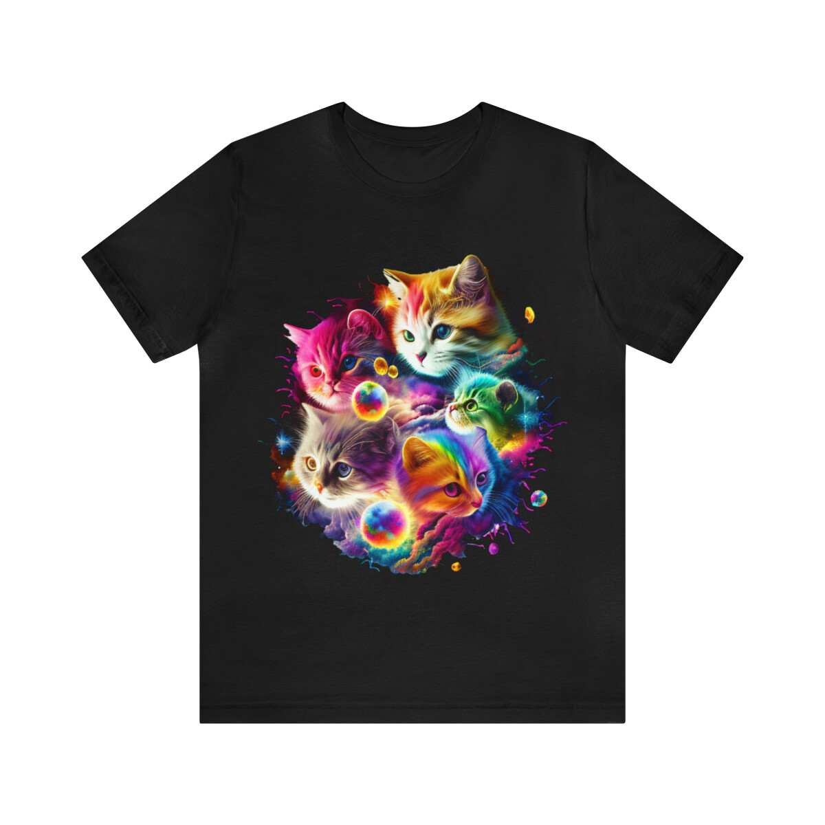 SECOND SKIN Rainbow Cat design by KYOTARO （クリア） / for Xperia 