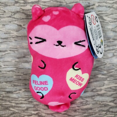 NWT Cats vs Pickles BE MINE KITTY Cat #016 Bean Bag Plush 4'' Series 1 2020