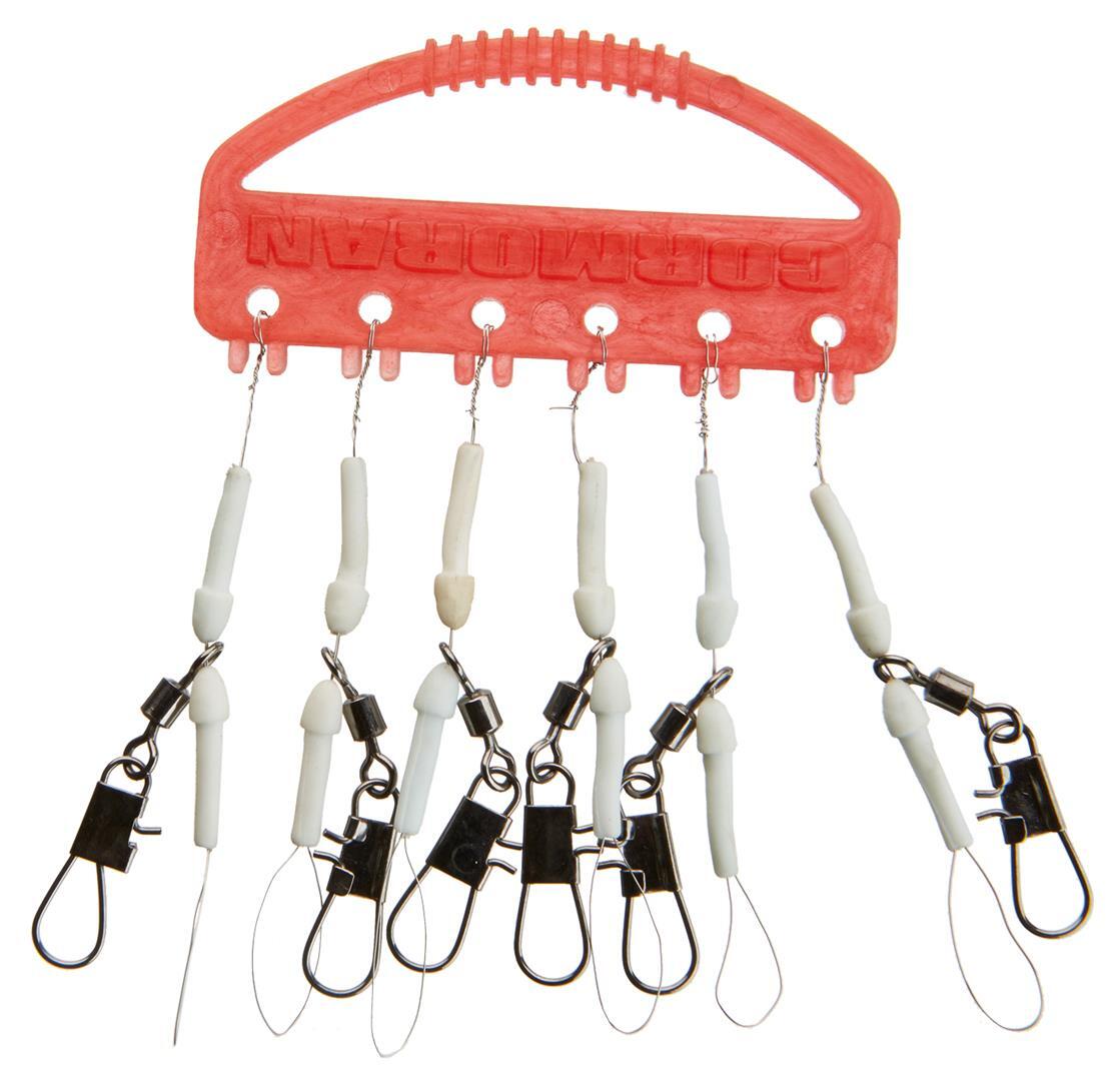 Монтаж прозрачного карабина Cormoran Posen- und Seitenarmadapter mit Wirbel