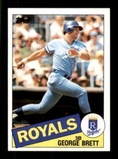 1985 Topps #100 George Brett NM/NM+ Royals 243723