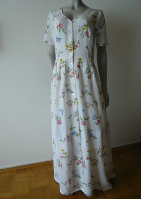Sommerkleid von Together weiß floral bedruckt Gr.38 neu