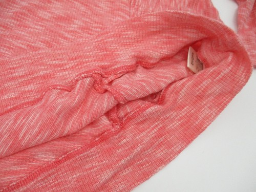 Anthropologie Womens Sweater Large Cotton Pink Dolman Sleeve Casual Preppy Knit - Picture 6 of 18