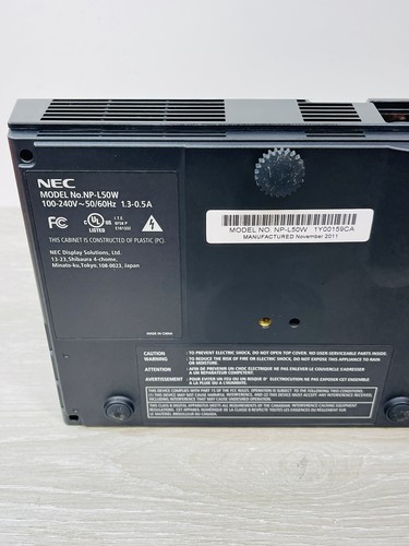NEC NP-L50w LED Mobile Projector - Afbeelding 10 van 10