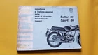 Ducati Setter 80 Sport 80 1962 Original Parts Catalog Spare Parts Catalog