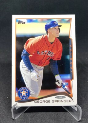 2014 Topps Update Serie George Springer Rookie Base Karte #US-10 Astros