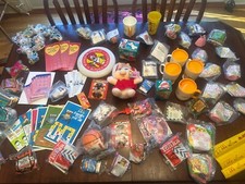 Huge Lot of Vintage McDonald's Toys and Happy Meal Toys Disney Etc - most sealed