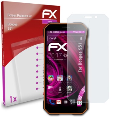Nandu ZenGlass Pellicola Ibrida Per Doogee S60 – Flessibile, Anti-impronta, 9H (Made In Germany) - 4