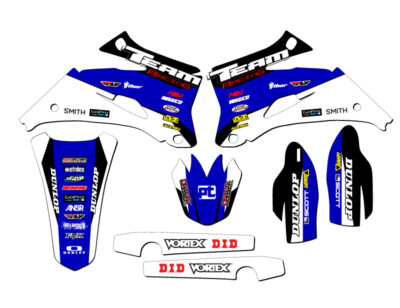 Yamaha Yzf 250 450 Kit Completo Calcos Adhesivos 2002 A 2005 En Venta