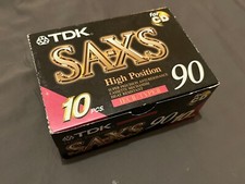TDK SA-XS 90 Type II Blank Cassette Box Lot O...