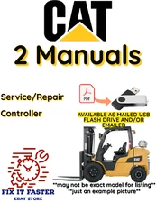 CAT E6000 FORKLIFT CATERPILLAR SERVICE REPAIR CONTROLLER MANUAL PDF USB