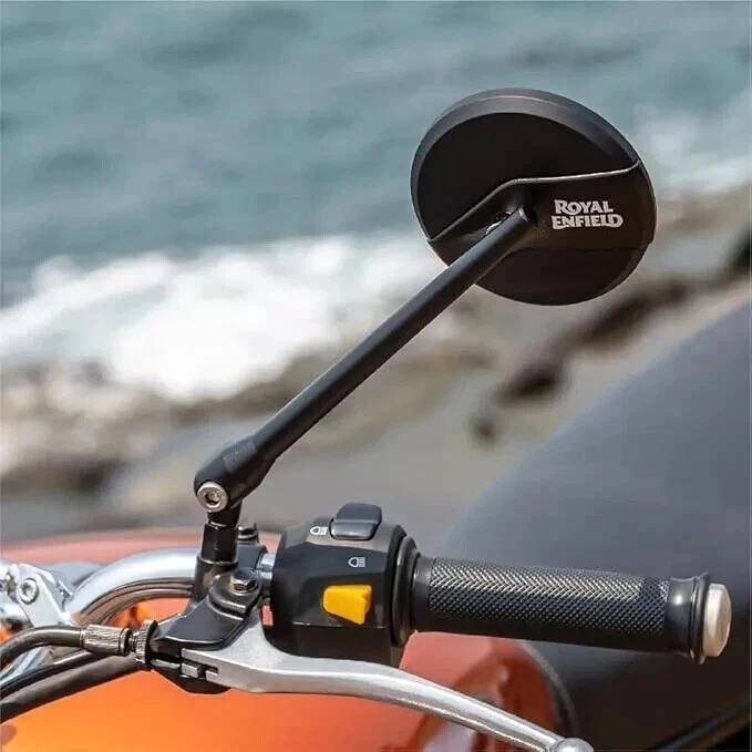 "ESPEJO TOURING NEGRO" APTO PARA ROYAL ENFIELD SUPER METEOR 650 Foto 3 de 4