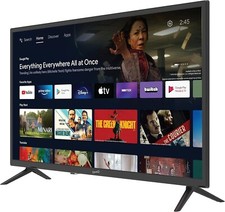 Supersonic SC-3250GTV 32" DLED Smart HDTV with Google Assistant, 1080p HDMI USB