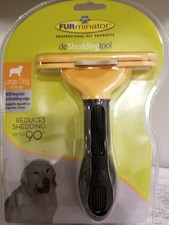 Furminator Long Hair Deshedding Tool For Dogs Large For Sale