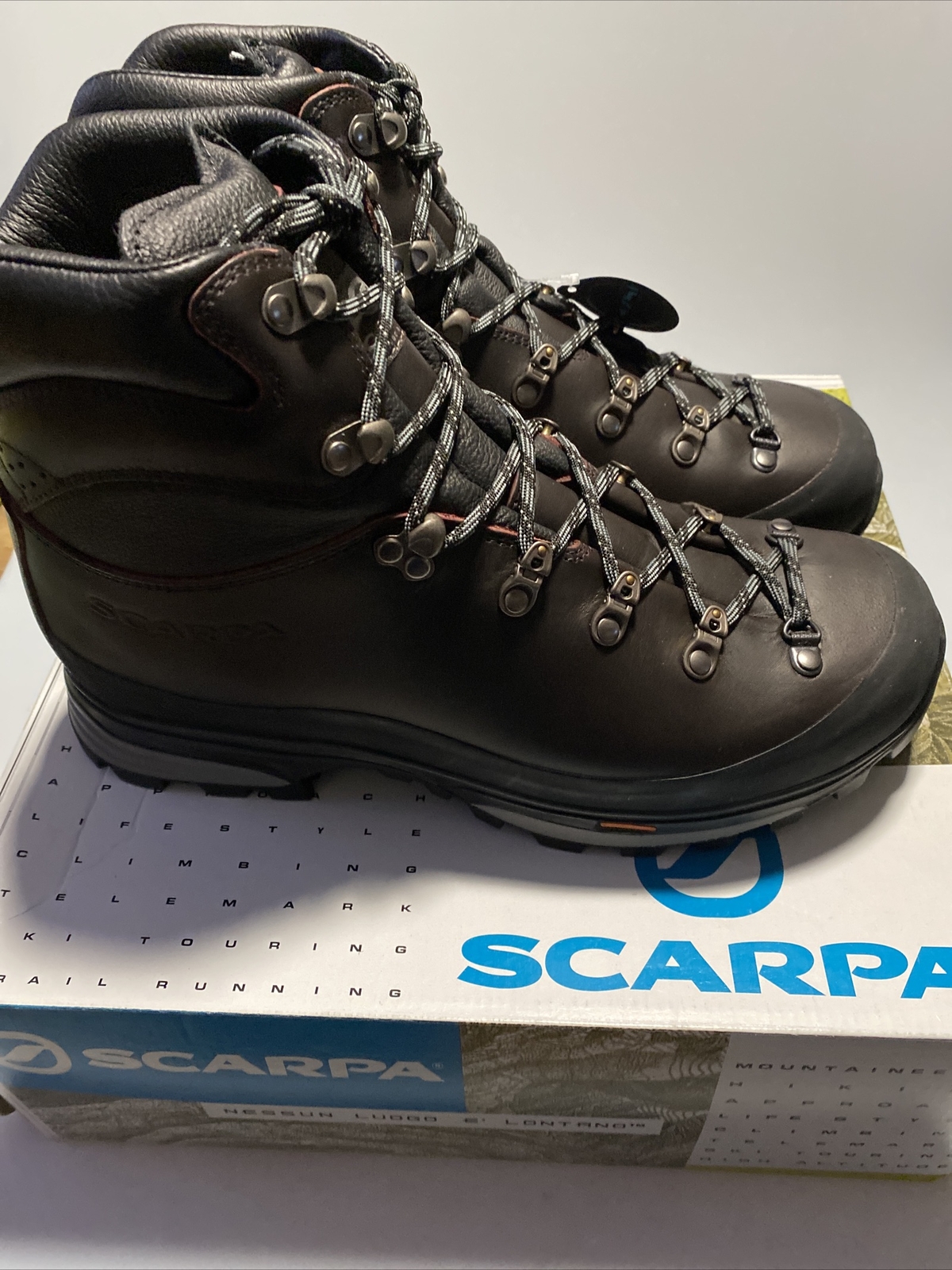SL Activ Hiking Backpacking BOOTS Brown 