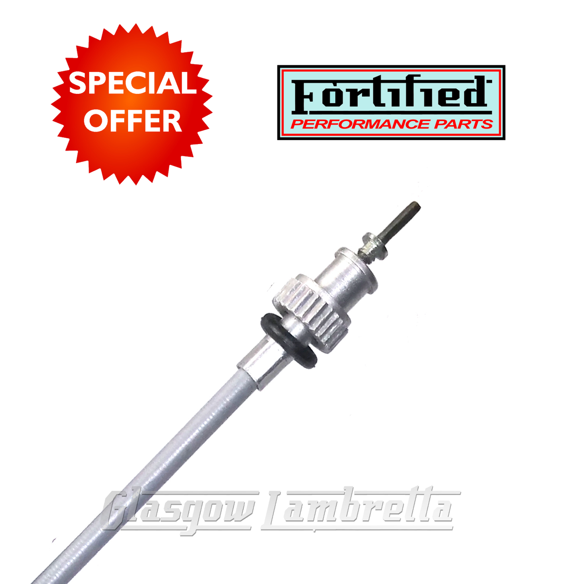 SPECIAL OFFER! Vespa T5 Screw-In SPEEDO SPEEDOMETER CABLE INNER